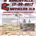 Motocavalcata di Roncisvalle 17-09-2017 attraverso la Valdera e le colline pisane